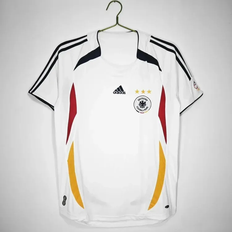 Biała domowa koszulka reprezentacji Niemiec Adidas z Mistrzostw Świata 2006